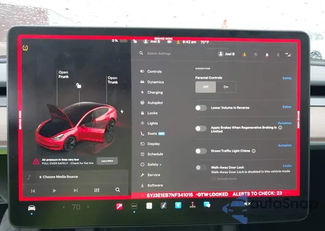 2022 Tesla Model 3 Long Range Dual Motor All-Wheel Drive from USA, damaged, VIN 5YJ3E1EB7NF341015